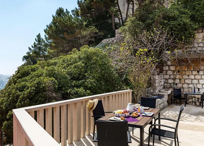 Odin - One-bedroom With Terrace And Sea View - 4 Lägenhet Dubrovnik